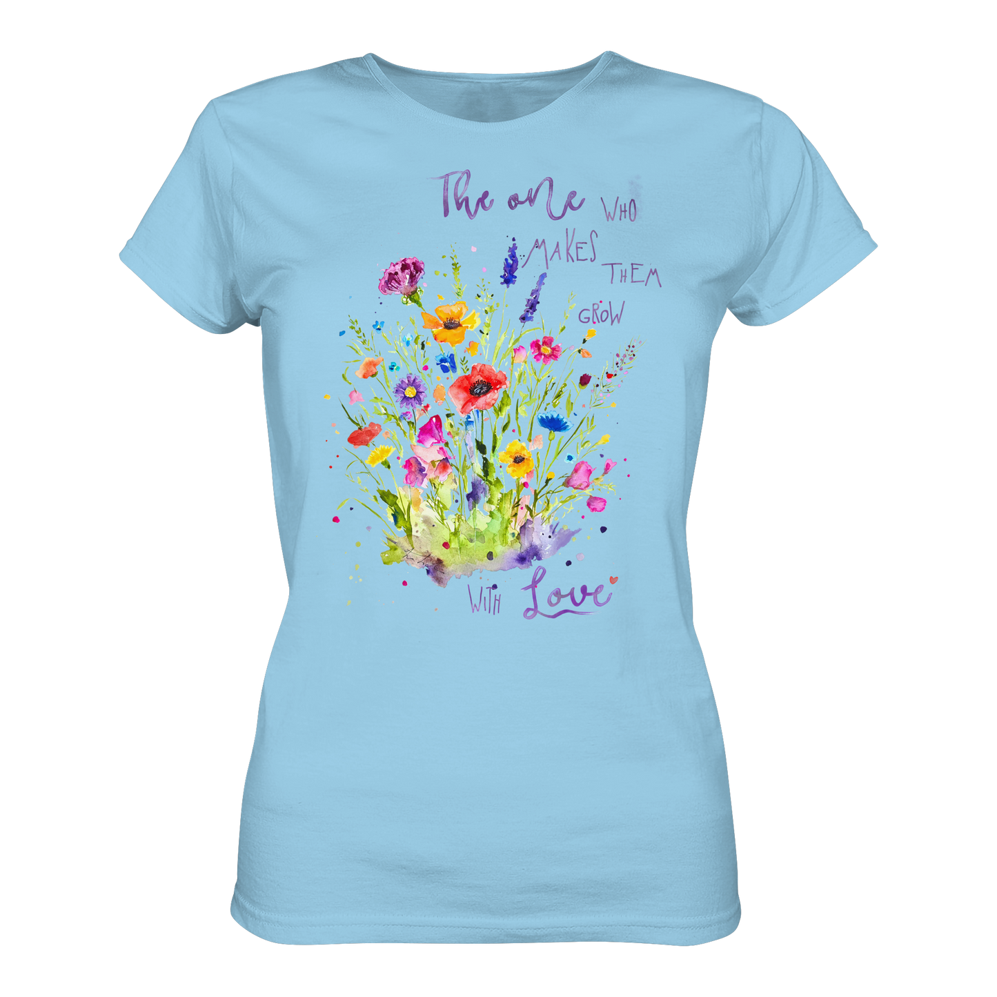 Muttertagsgeschenk - Blumen mit  Spruch - Womens Premium Classic T-Shirt