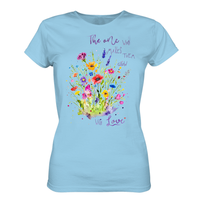Muttertagsgeschenk - Blumen mit  Spruch - Womens Premium Classic T-Shirt