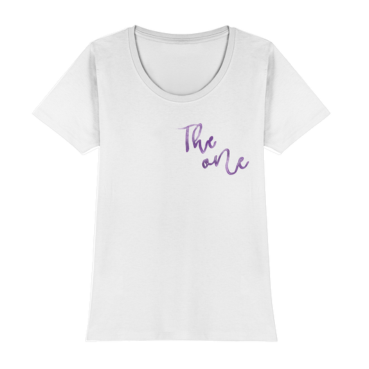 Muttertagsgeschenk - Blumen mit  Spruch- Vorne und hinten - Womens Premium Classic T-Shirt