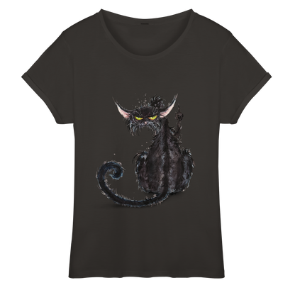 F*U-Cat - Womens Roll-Up T-Shirt