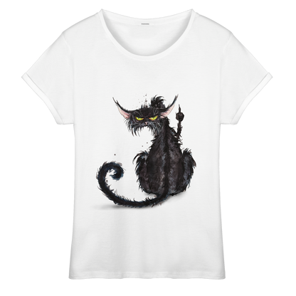 F*U-Cat - Womens Roll-Up T-Shirt