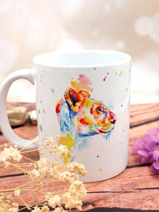 Tasse mit Löwin Sana
