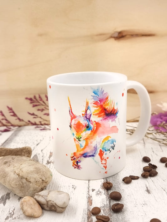 Tasse mit Eichhörnchen Jacky