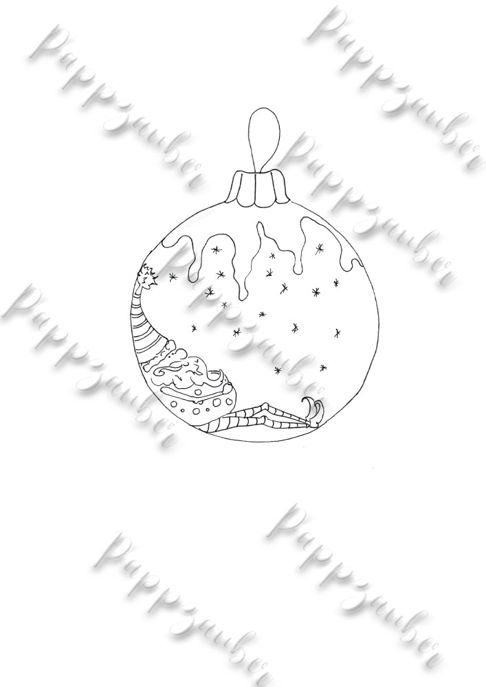 Weihnachtliche Ausmalbilder