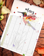 Lade das Bild in den Galerie-Viewer, Familienkalender
