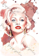 Lade das Bild in den Galerie-Viewer, Marilyn Monroe in Wein
