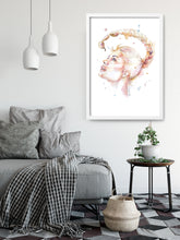 Lade das Bild in den Galerie-Viewer, Sternzeichen Skorpion in Aquarell - Kunstdruck
