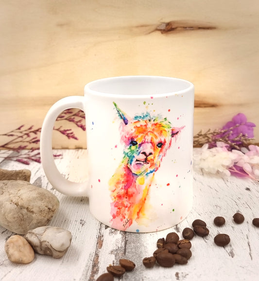 Tasse mit Alpaka Maurice