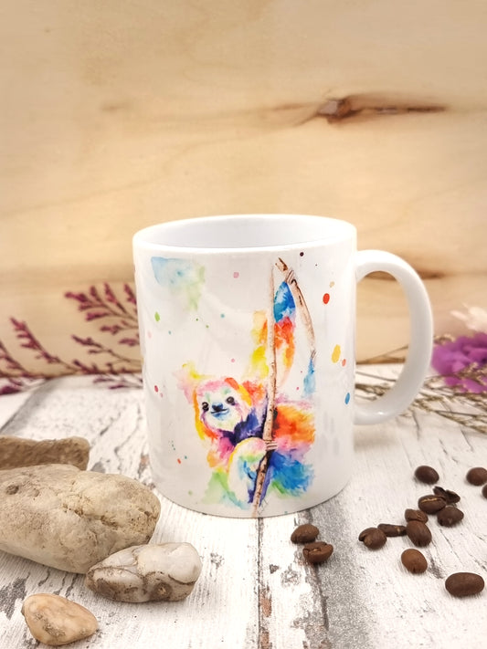 Tasse mit Faultier Willi