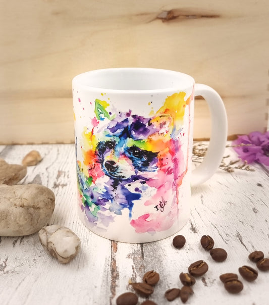 Tasse mit Waschbär Wasily